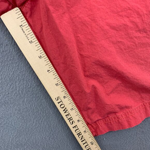 Columbia Washed Out Shorts Mens Size 34 Inseam 10L Red Flat Front Chino Cotton - Picture 5 of 12